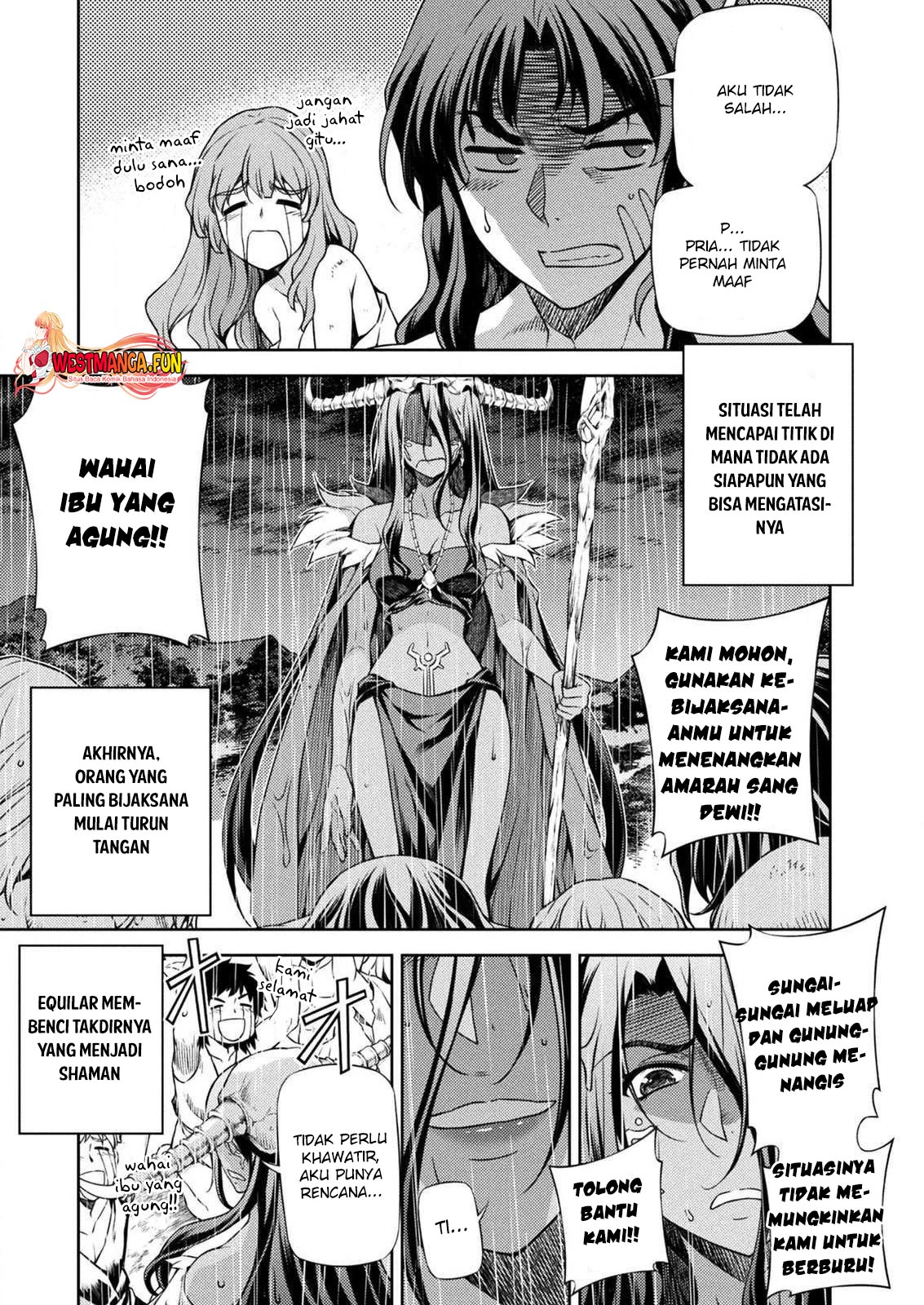 Ponkotsu Megami no Isekai Souseiroku Chapter 5 - halaman 40