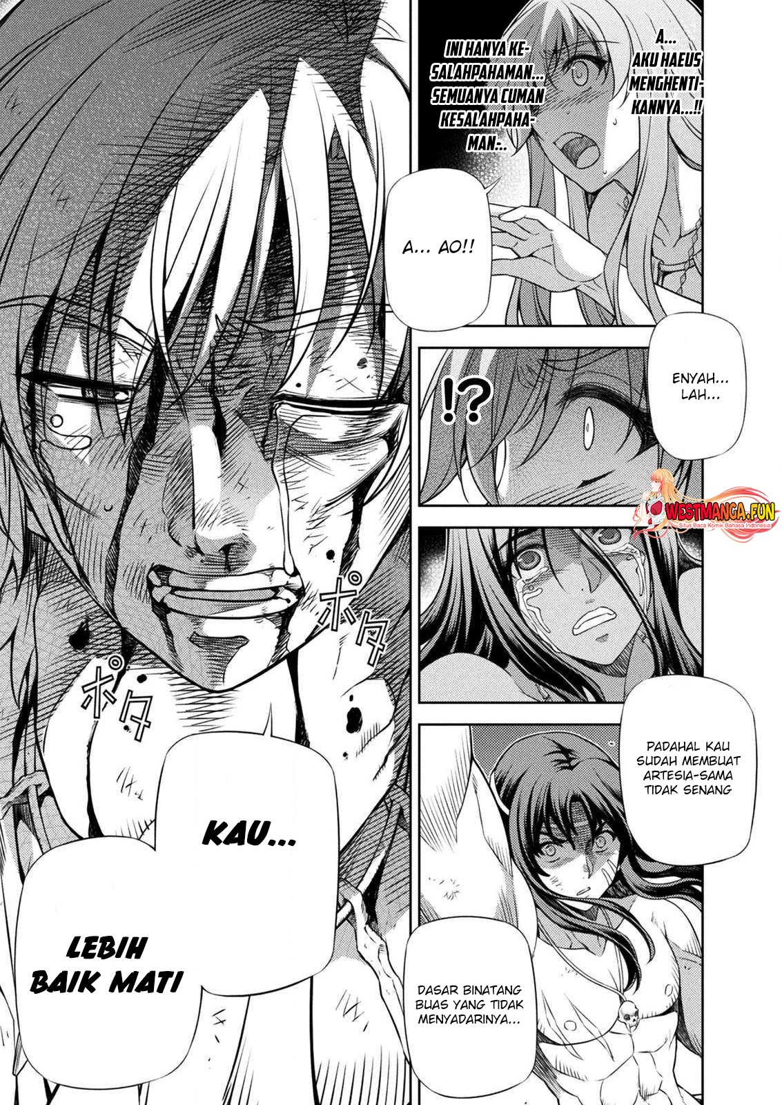 Ponkotsu Megami no Isekai Souseiroku Chapter 6 - halaman 28