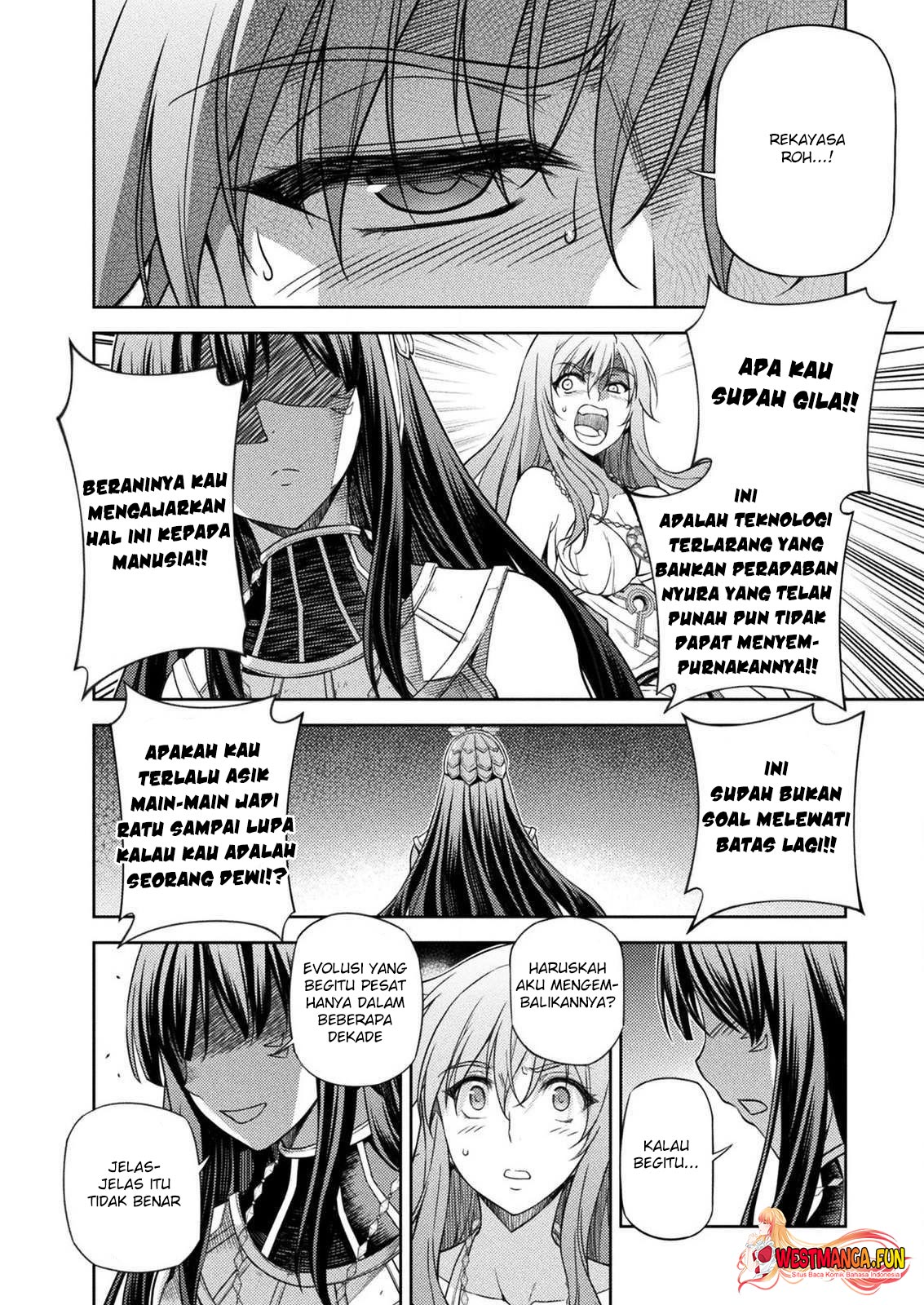 Ponkotsu Megami no Isekai Souseiroku Chapter 8 - halaman 34