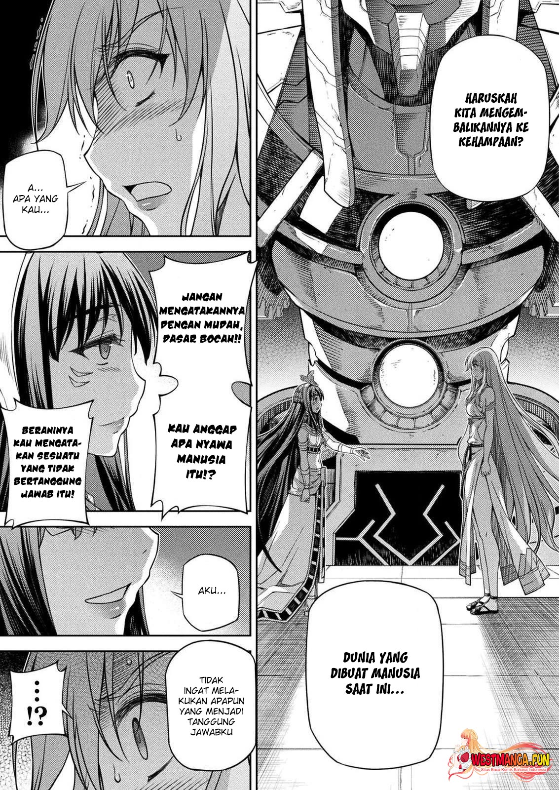 Ponkotsu Megami no Isekai Souseiroku Chapter 8 - halaman 35