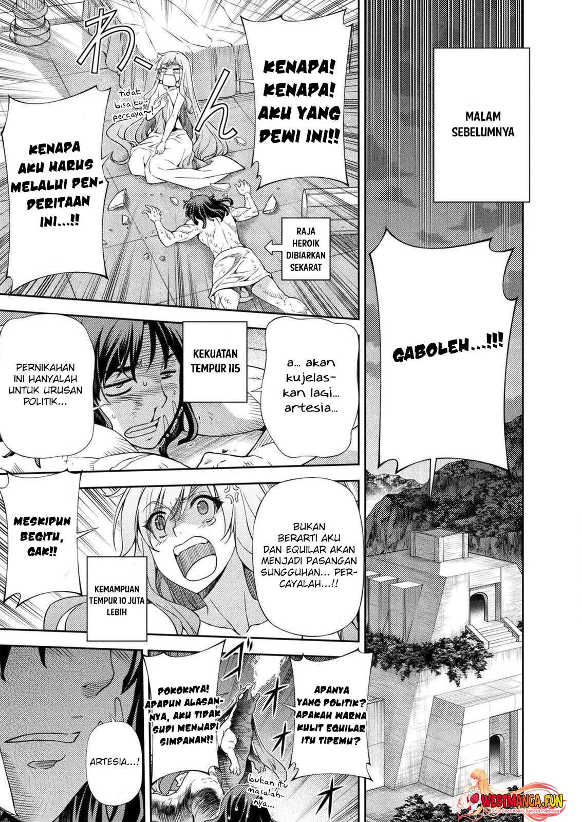 Ponkotsu Megami no Isekai Souseiroku Chapter 8 - halaman 7