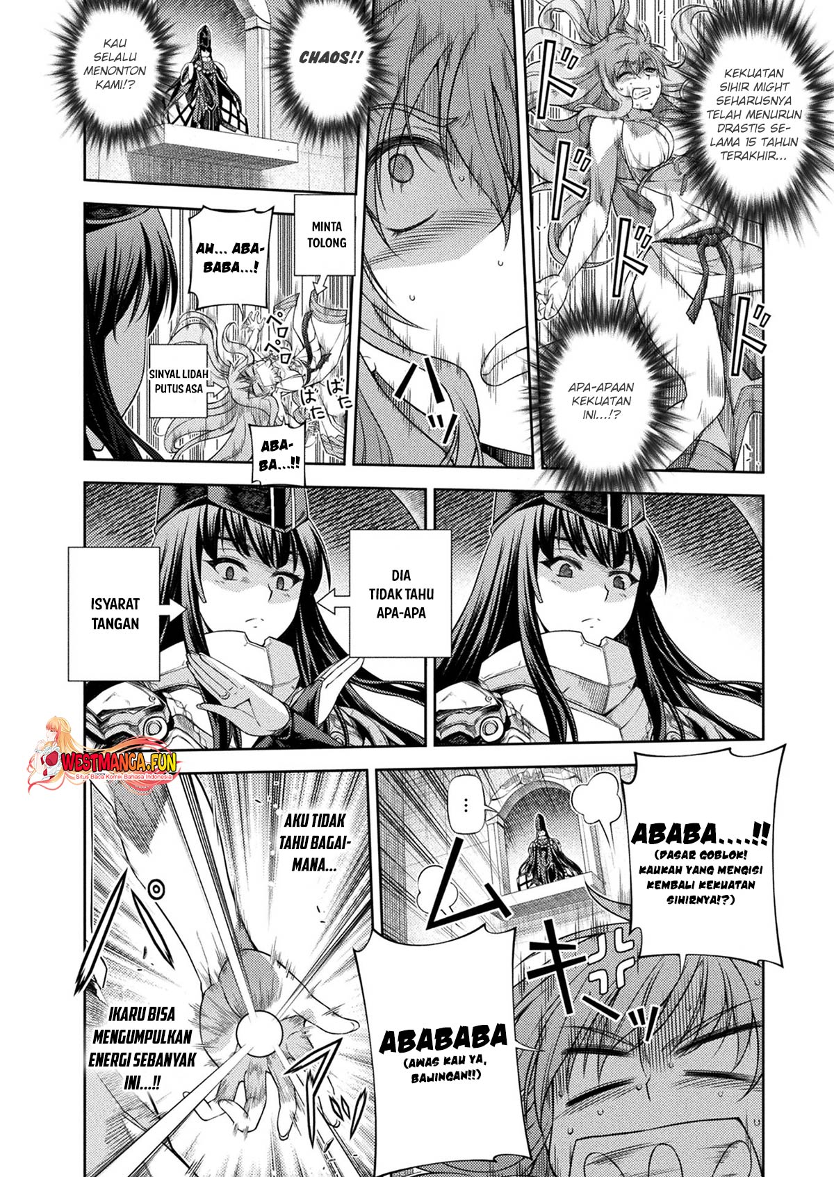 Ponkotsu Megami no Isekai Souseiroku Chapter 9 - halaman 17