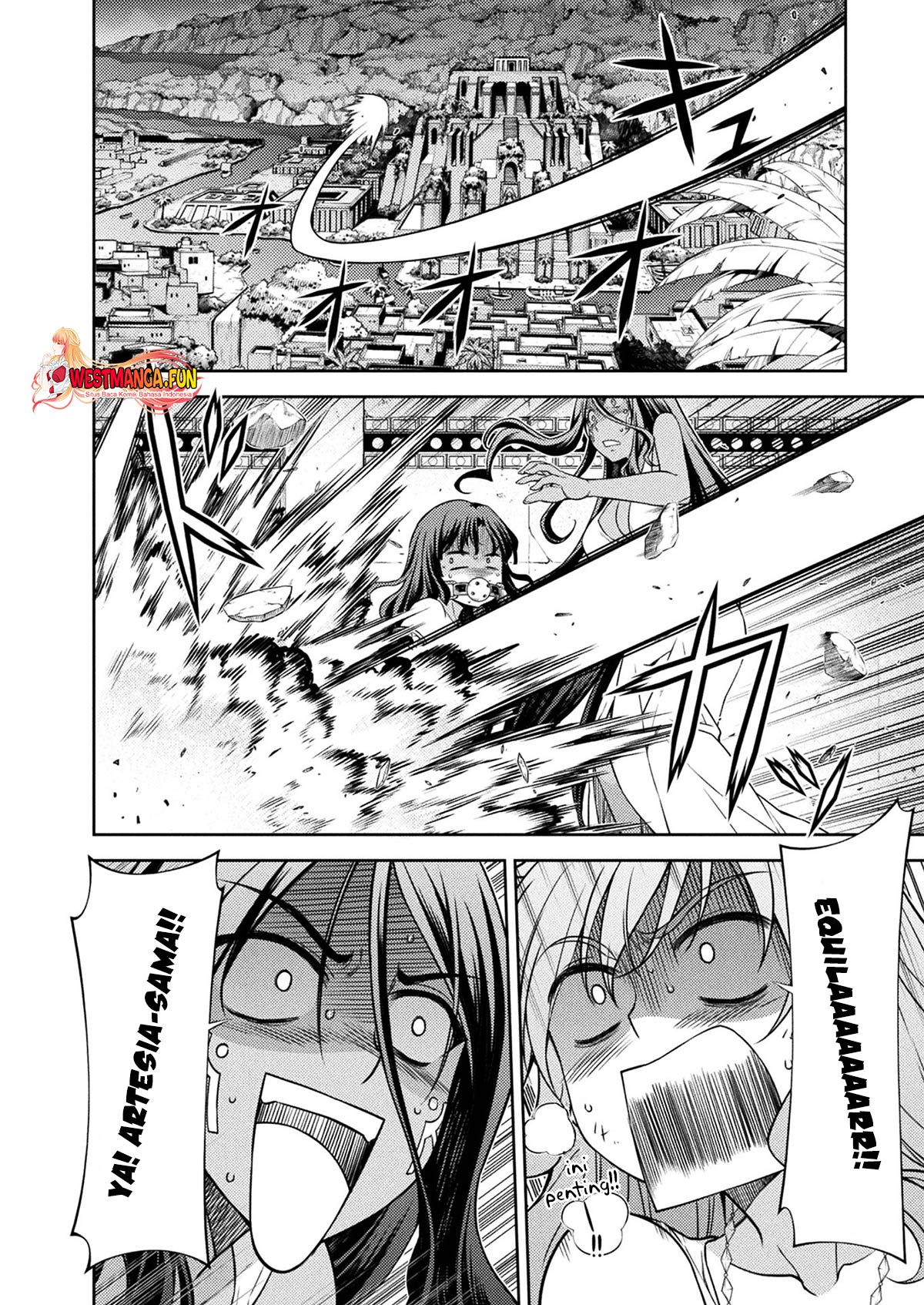 Ponkotsu Megami no Isekai Souseiroku Chapter 9 - halaman 35