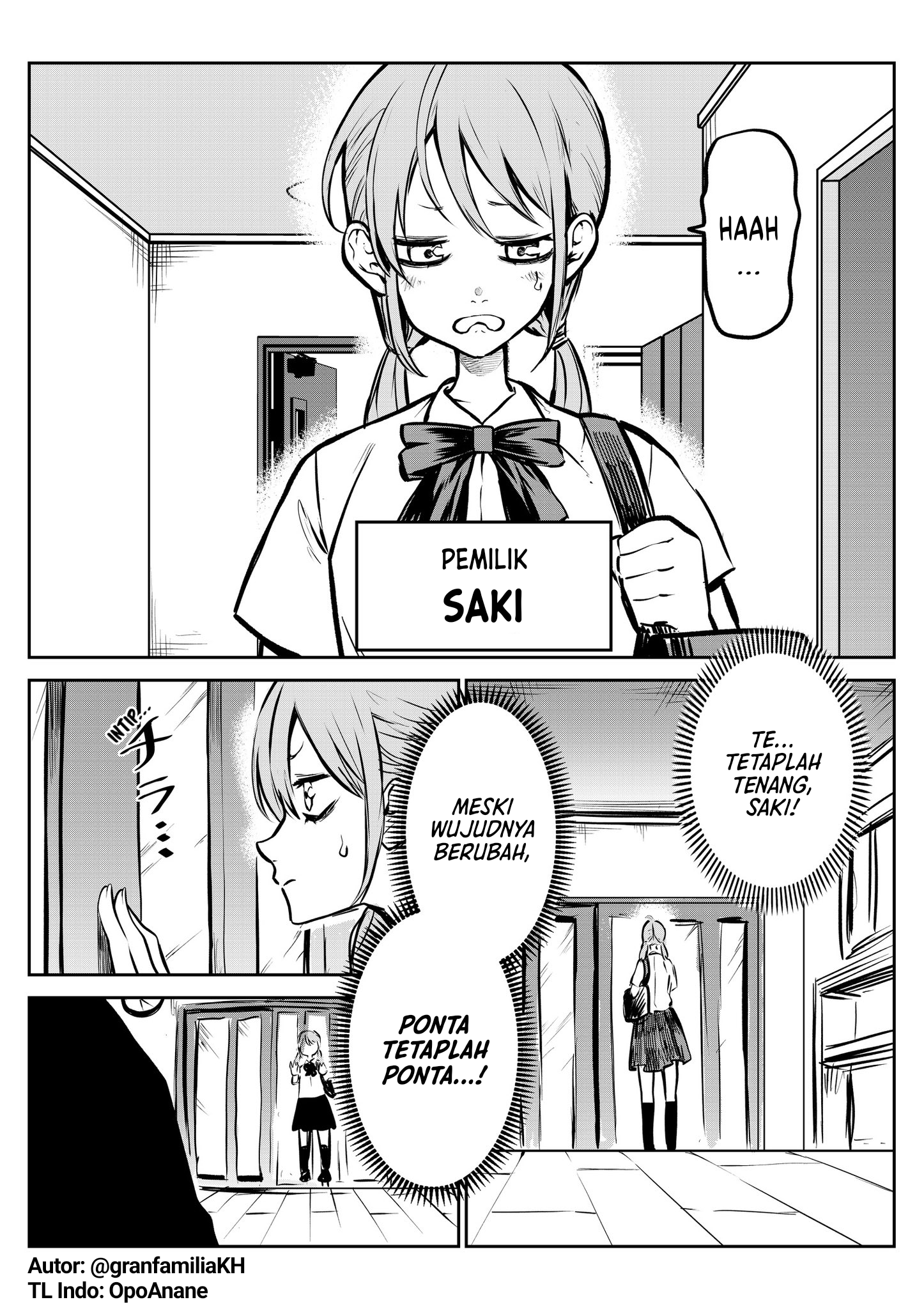 Ponta ga Hito ni Narimashite. Chapter 1 - halaman 2