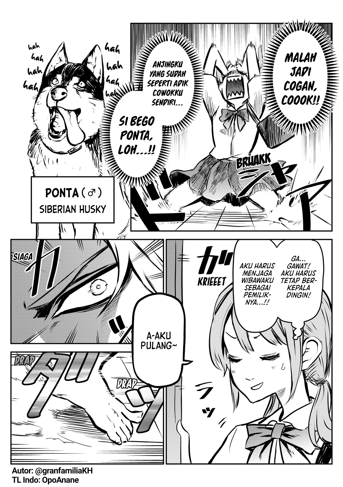 Ponta ga Hito ni Narimashite. Chapter 1 - halaman 4