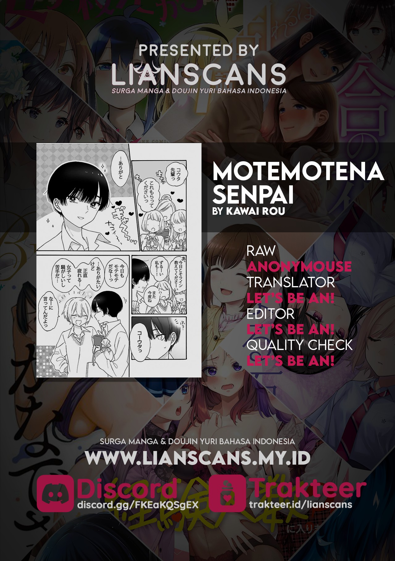 Popular Senpai Chapter 0 - halaman 4