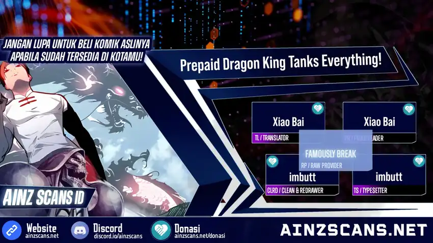 Prepaid Dragon King Tanks Everything! Chapter 28 - halaman 1