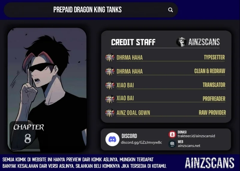 Prepaid Dragon King Tanks Everything! Chapter 8 - halaman 1