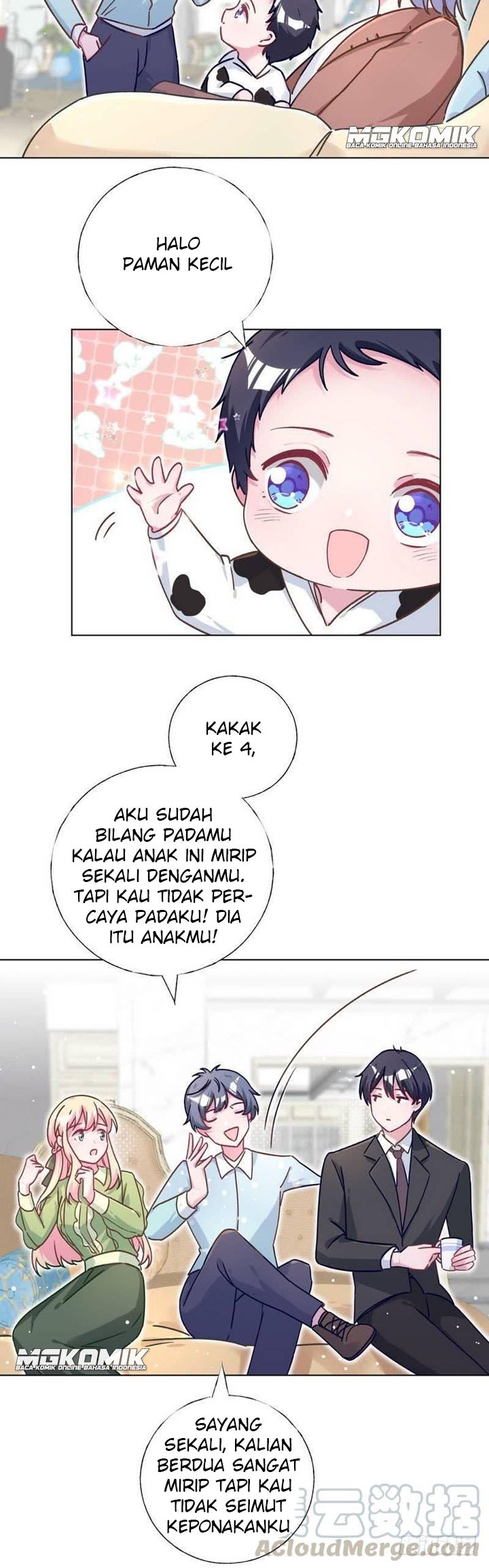Prince charming daddy descended from heaven Chapter 23 - halaman 5