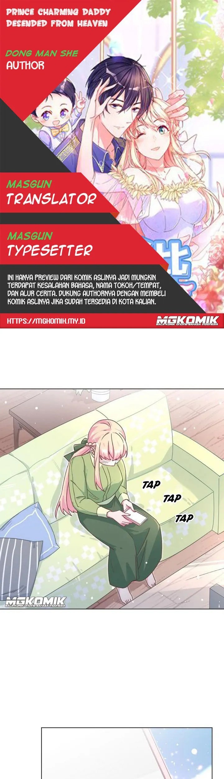 Prince charming daddy descended from heaven Chapter 30 - halaman 1