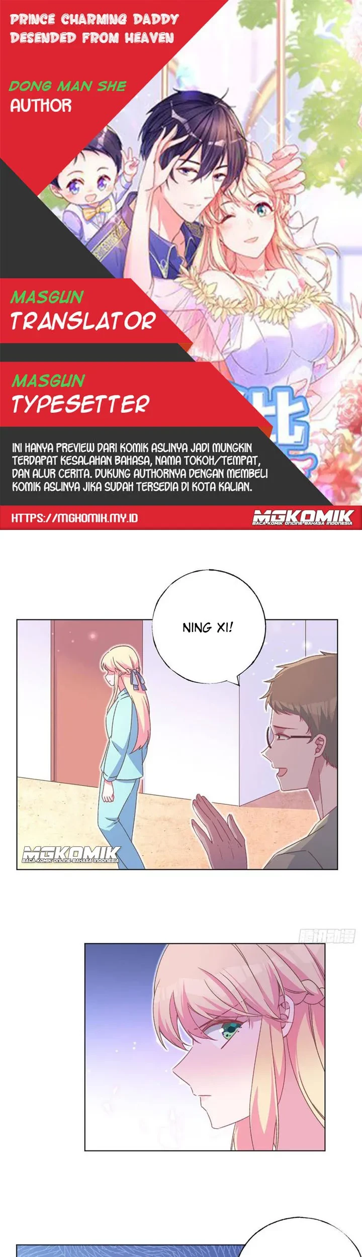 Prince charming daddy descended from heaven Chapter 68 - halaman 1