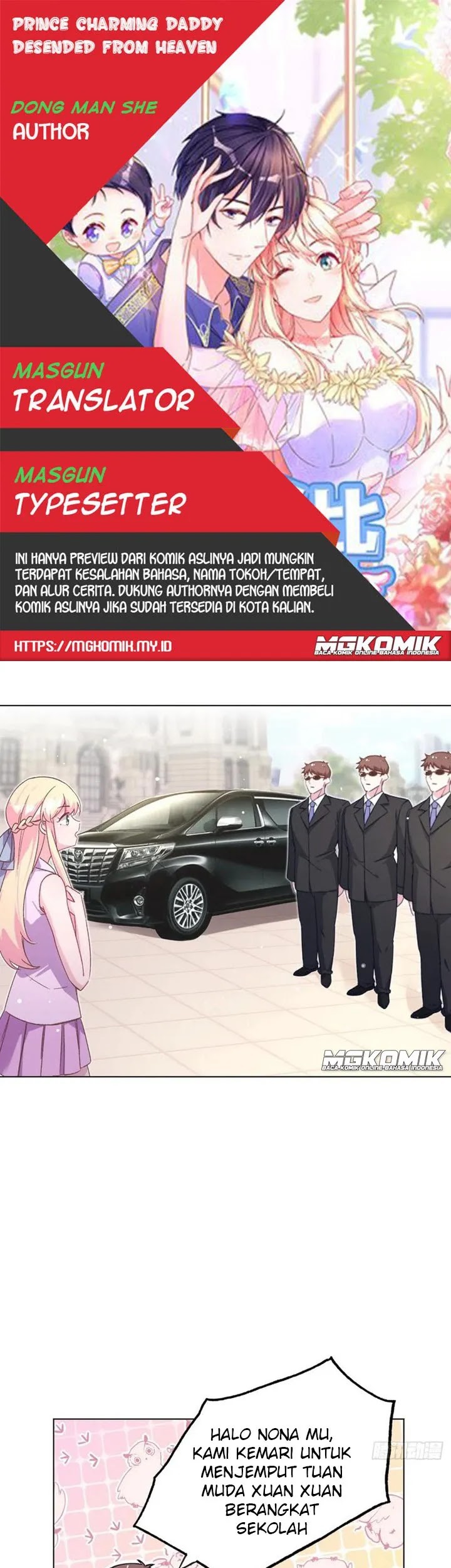 Prince charming daddy descended from heaven Chapter 70 - halaman 1