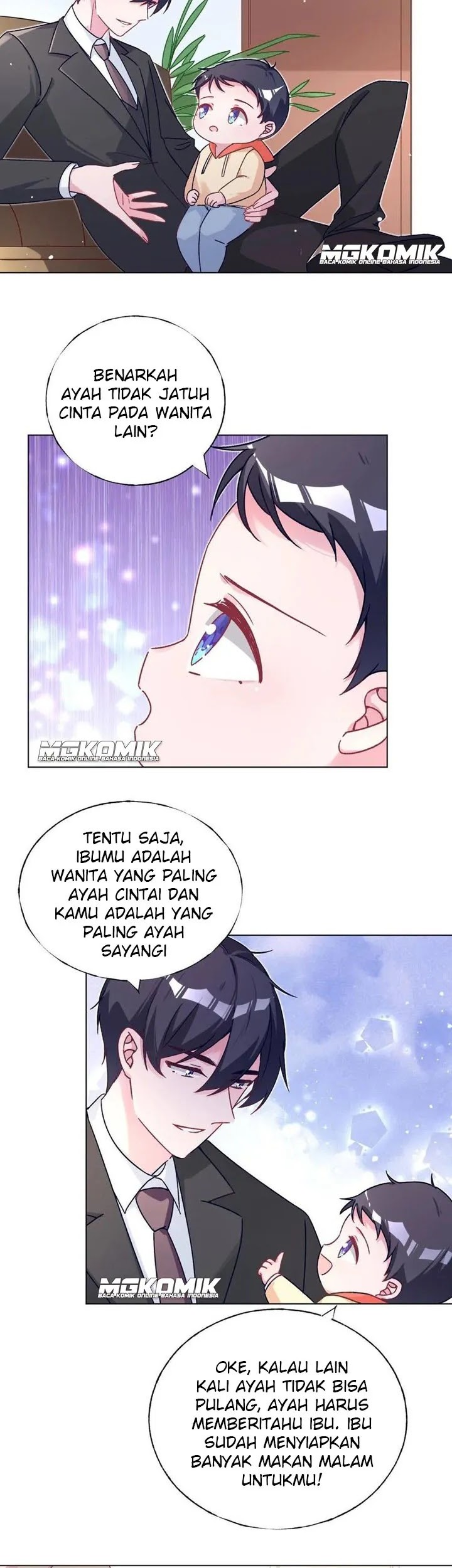 Prince charming daddy descended from heaven Chapter 74 - halaman 9