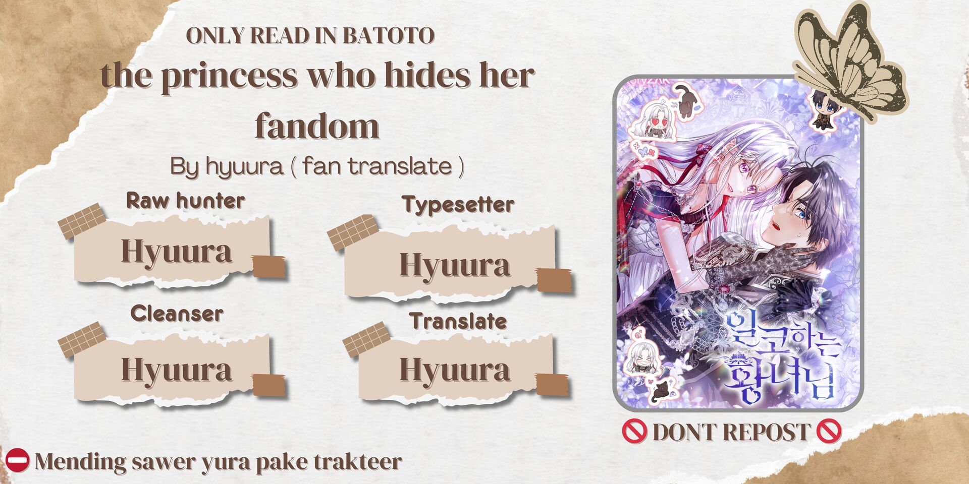 Princess Who Hides Her Fandom Chapter 21 - halaman 1