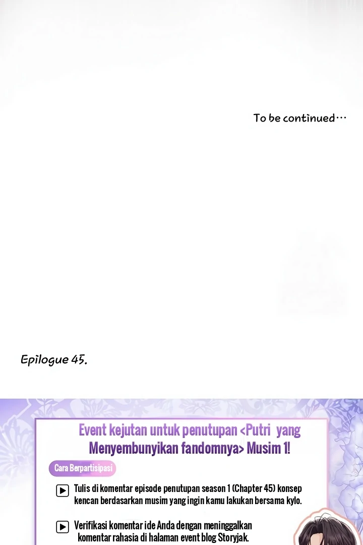 Princess Who Hides Her Fandom Chapter 45 - halaman 110