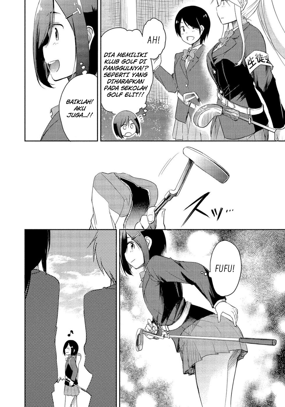 Pro Golfer no Ore ga Imouto no Putter ni Tensei shiteshimatta Ken Chapter 1.1 - halaman 12