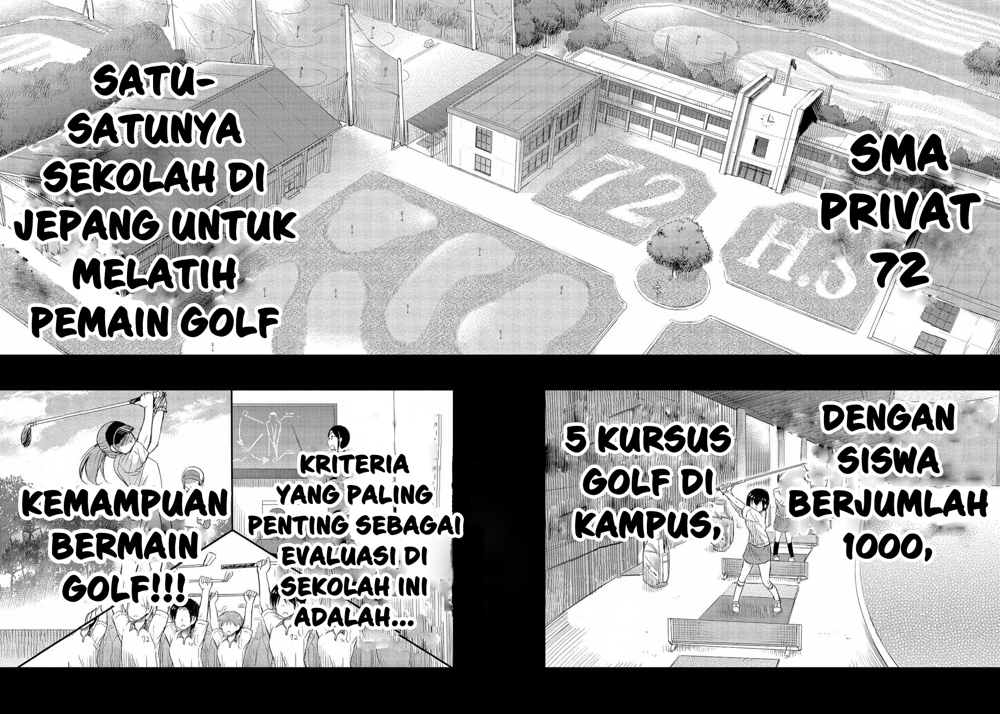 Pro Golfer no Ore ga Imouto no Putter ni Tensei shiteshimatta Ken Chapter 1.1 - halaman 9