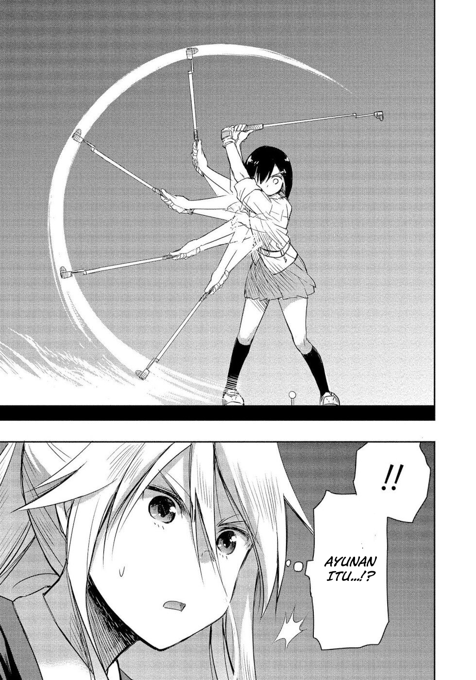 Pro Golfer no Ore ga Imouto no Putter ni Tensei shiteshimatta Ken Chapter 1.2 - halaman 15