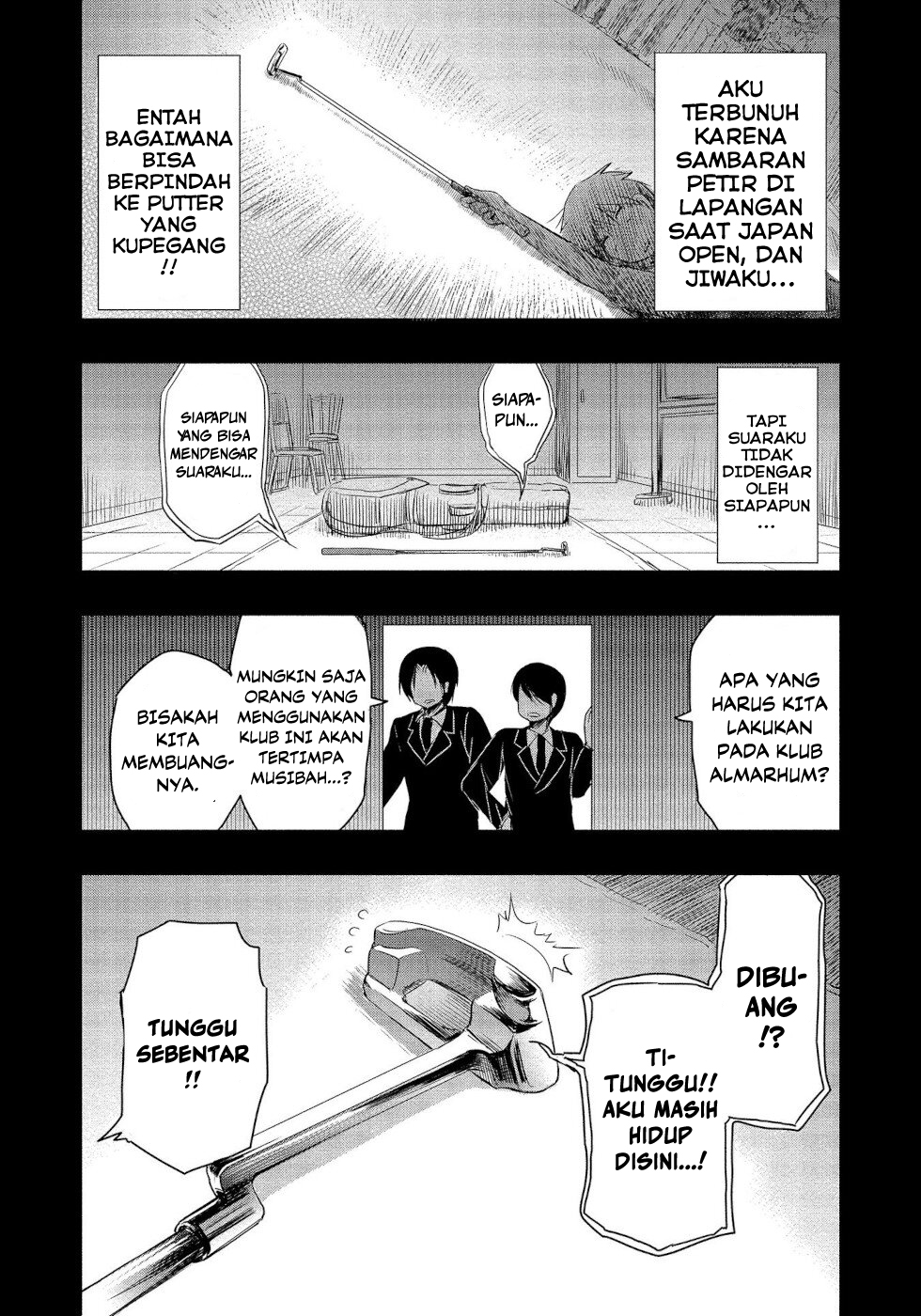 Pro Golfer no Ore ga Imouto no Putter ni Tensei shiteshimatta Ken Chapter 1.2 - halaman 4
