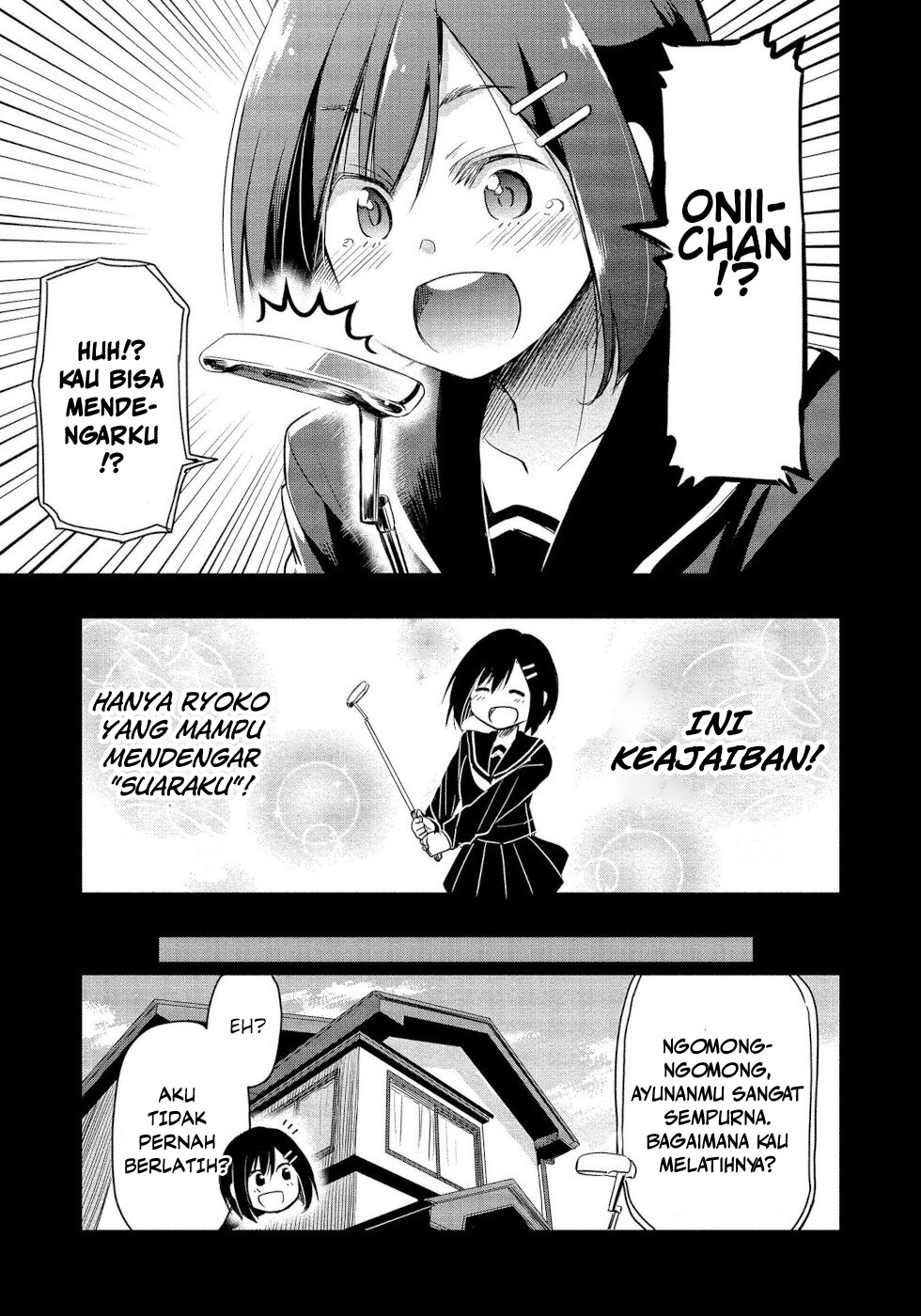Pro Golfer no Ore ga Imouto no Putter ni Tensei shiteshimatta Ken Chapter 1.2 - halaman 9