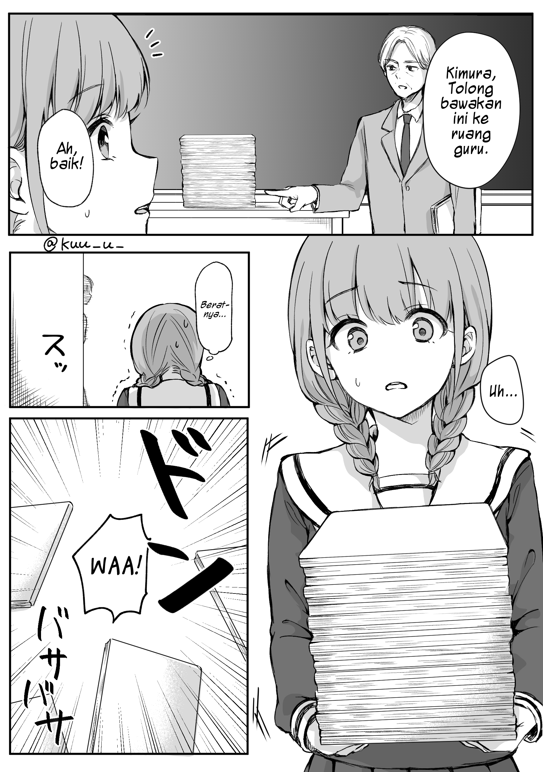 Protagonist x Rival (Webcomic) Chapter 8 - halaman 1