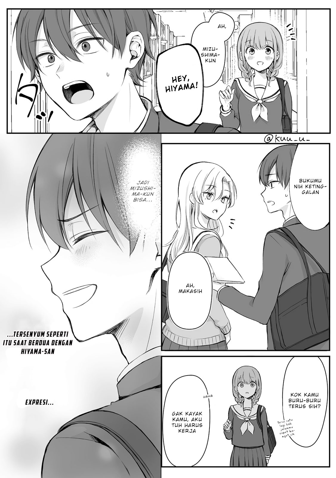 Protagonist x Rival (Webcomic) Chapter 9 - halaman 1