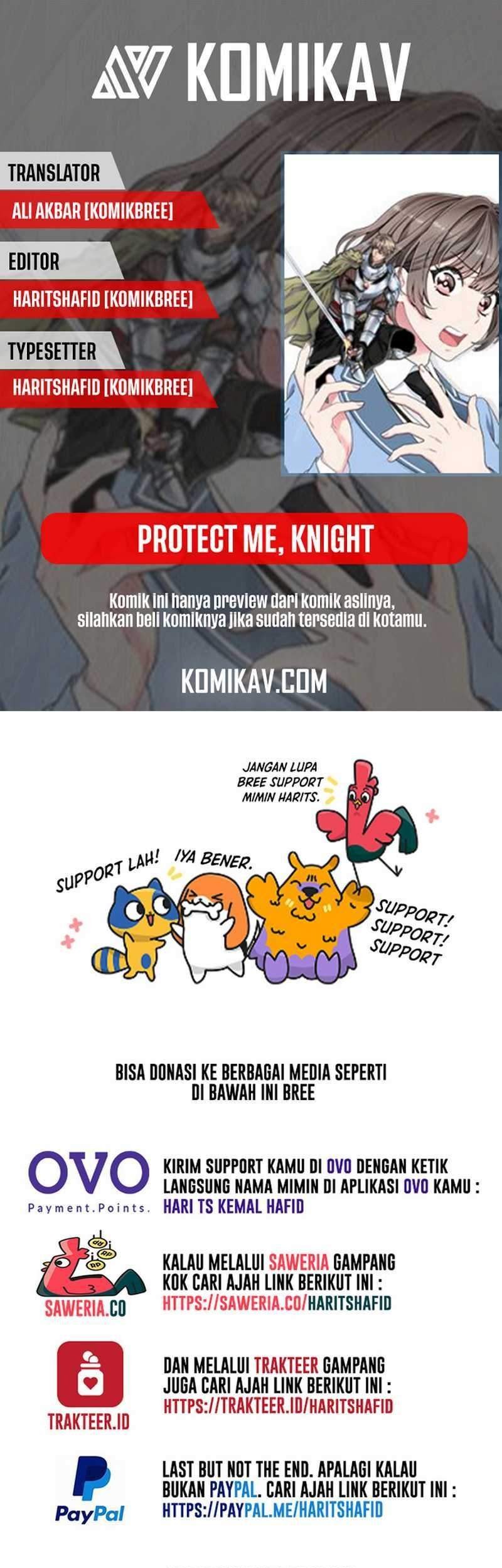 Protect Me, Knight Chapter 1 - halaman 1