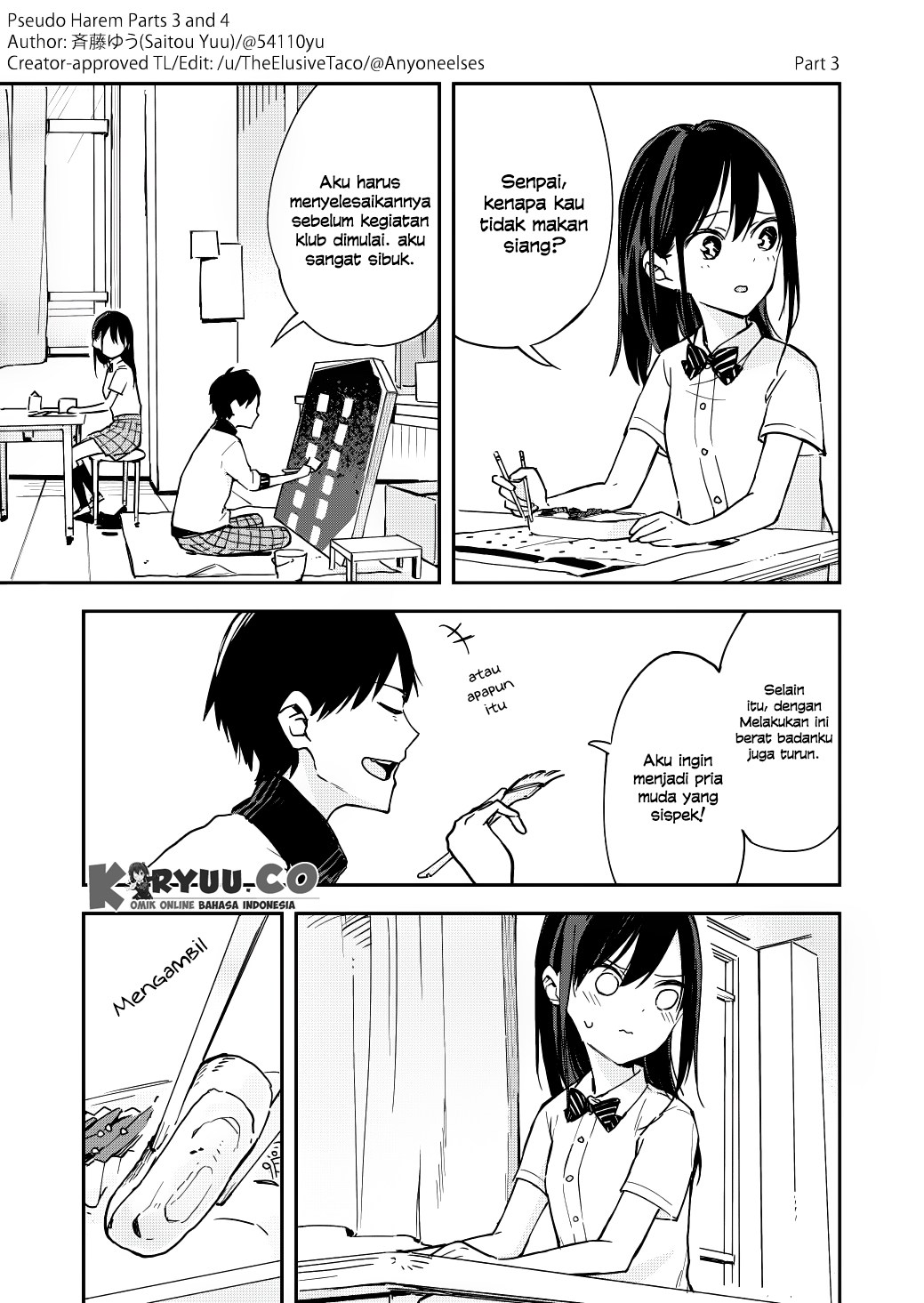 Pseudo Harem Chapter 3 - halaman 2