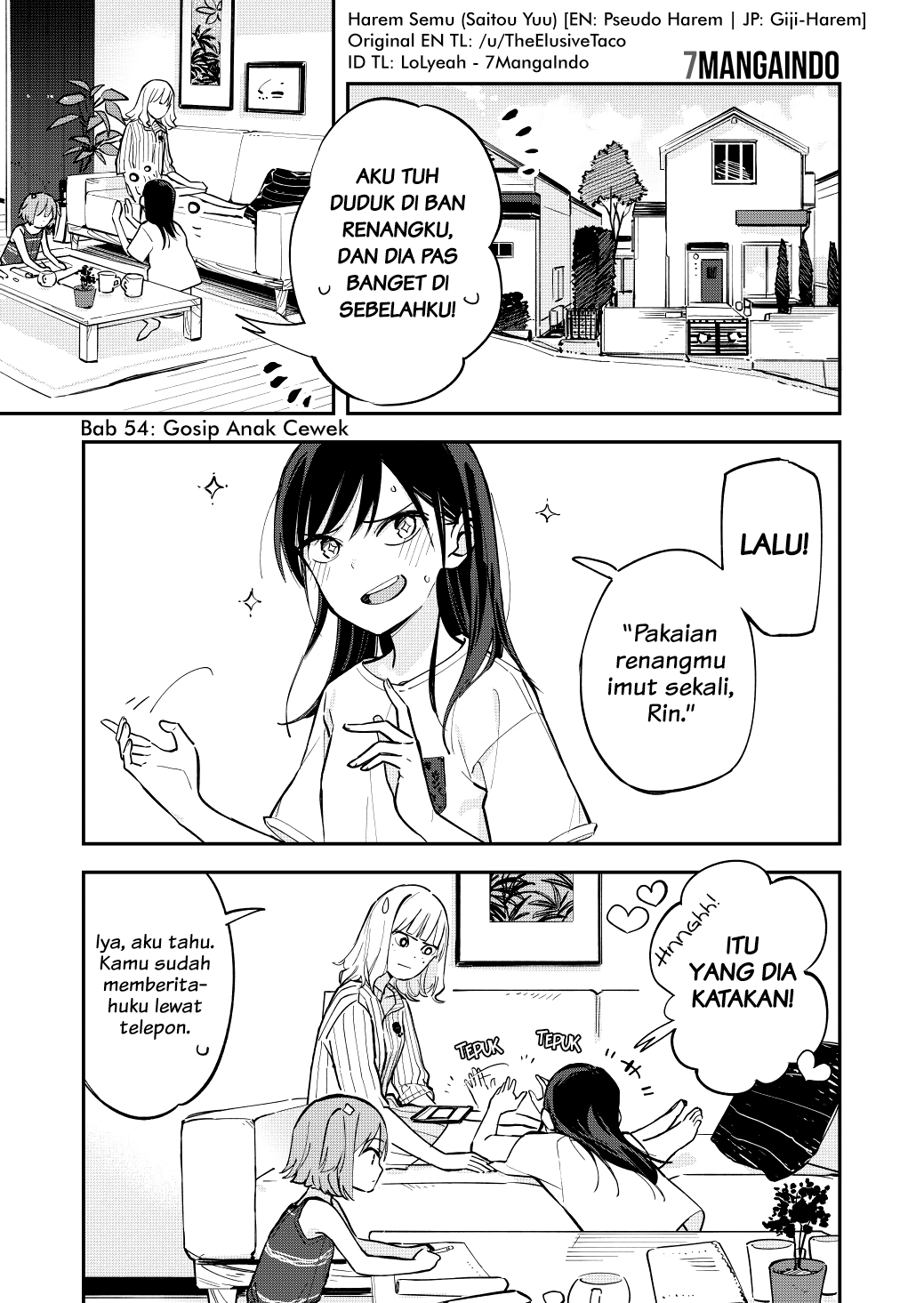 Pseudo Harem Chapter 54 - halaman 1