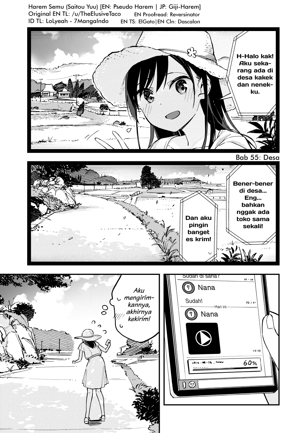 Pseudo Harem Chapter 55 - halaman 1