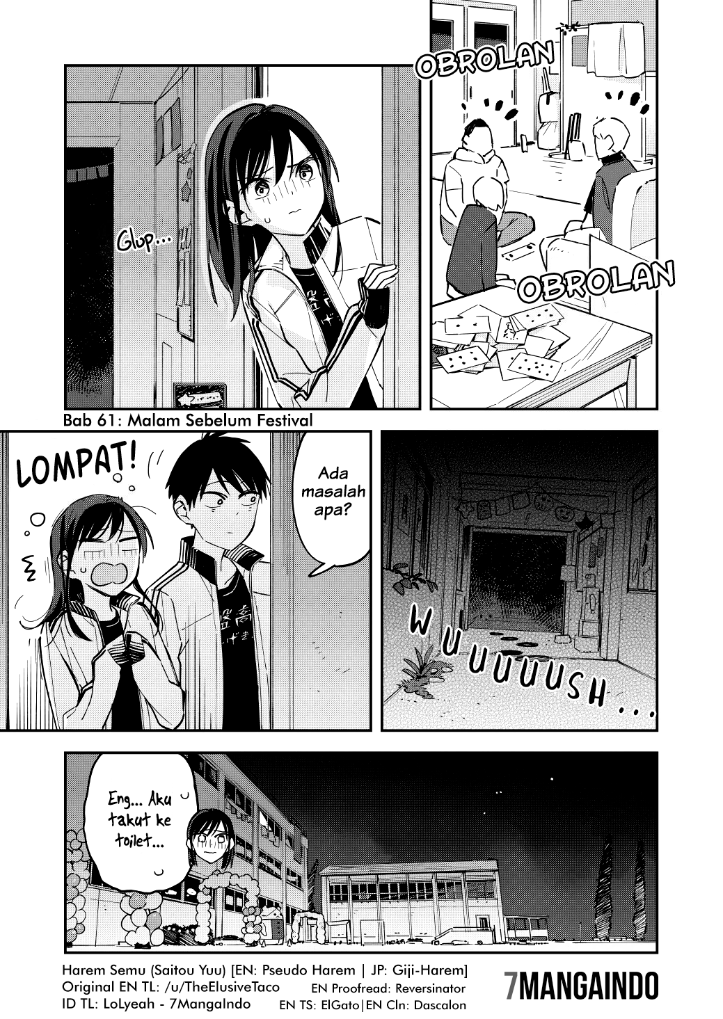 Pseudo Harem Chapter 61 - halaman 1