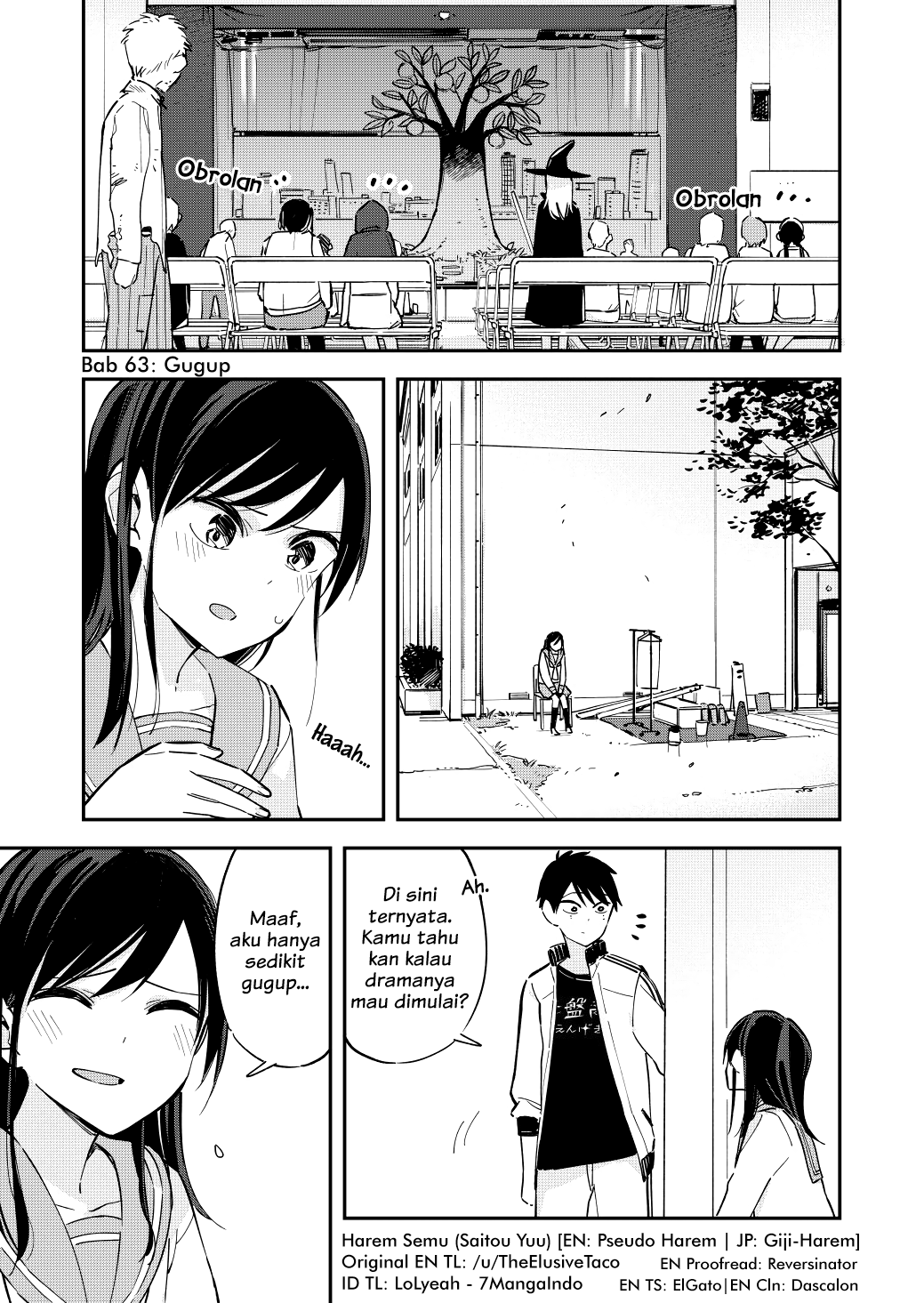 Pseudo Harem Chapter 63 - halaman 1