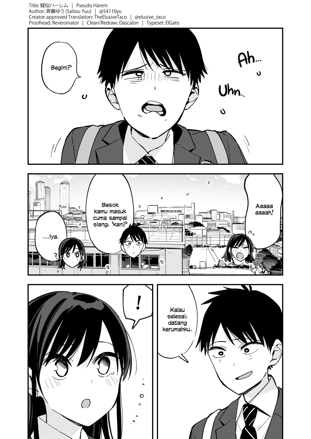 Pseudo Harem Chapter 81 - halaman 3