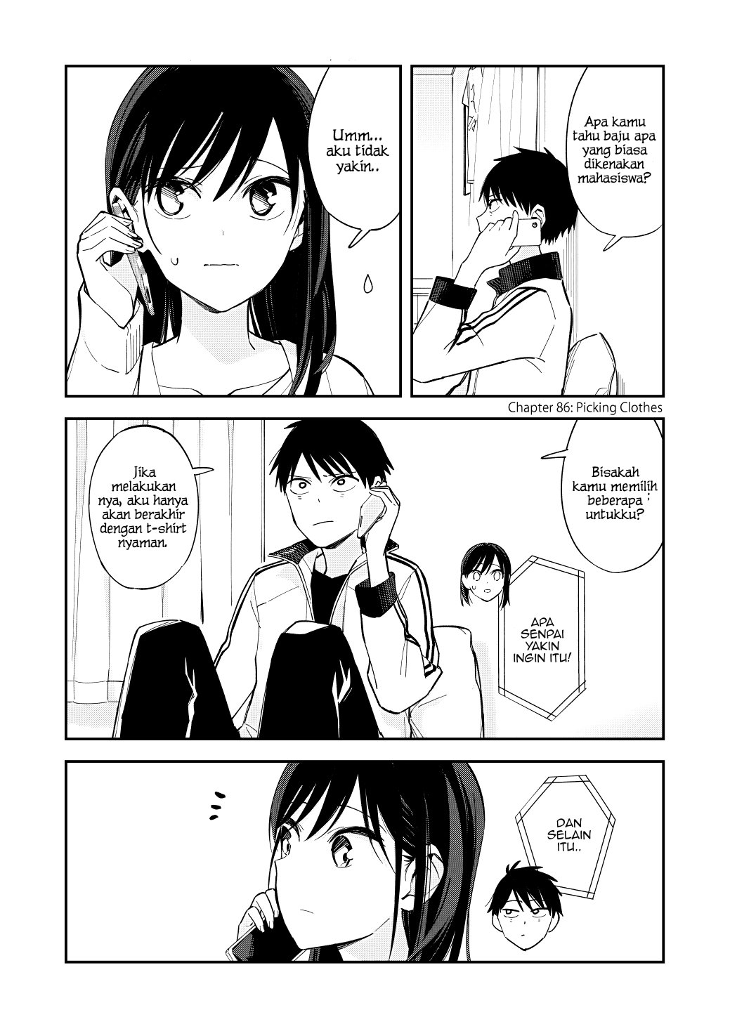 Pseudo Harem Chapter 86 - halaman 1