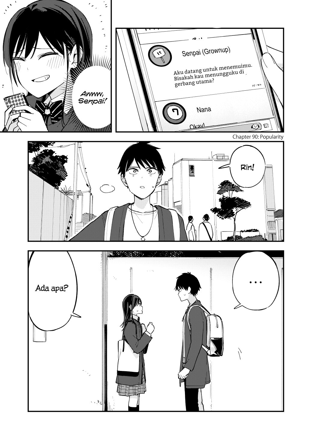 Pseudo Harem Chapter 90 - halaman 1