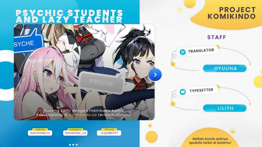 Psychic Students And A Lazy Teacher Chapter 2.1 - halaman 1