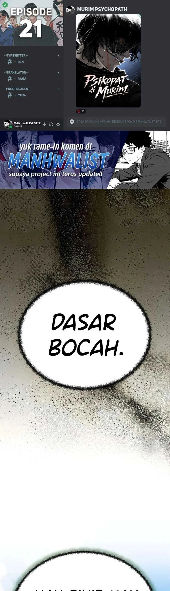 Psychopath in Murim Chapter 21 - halaman 1
