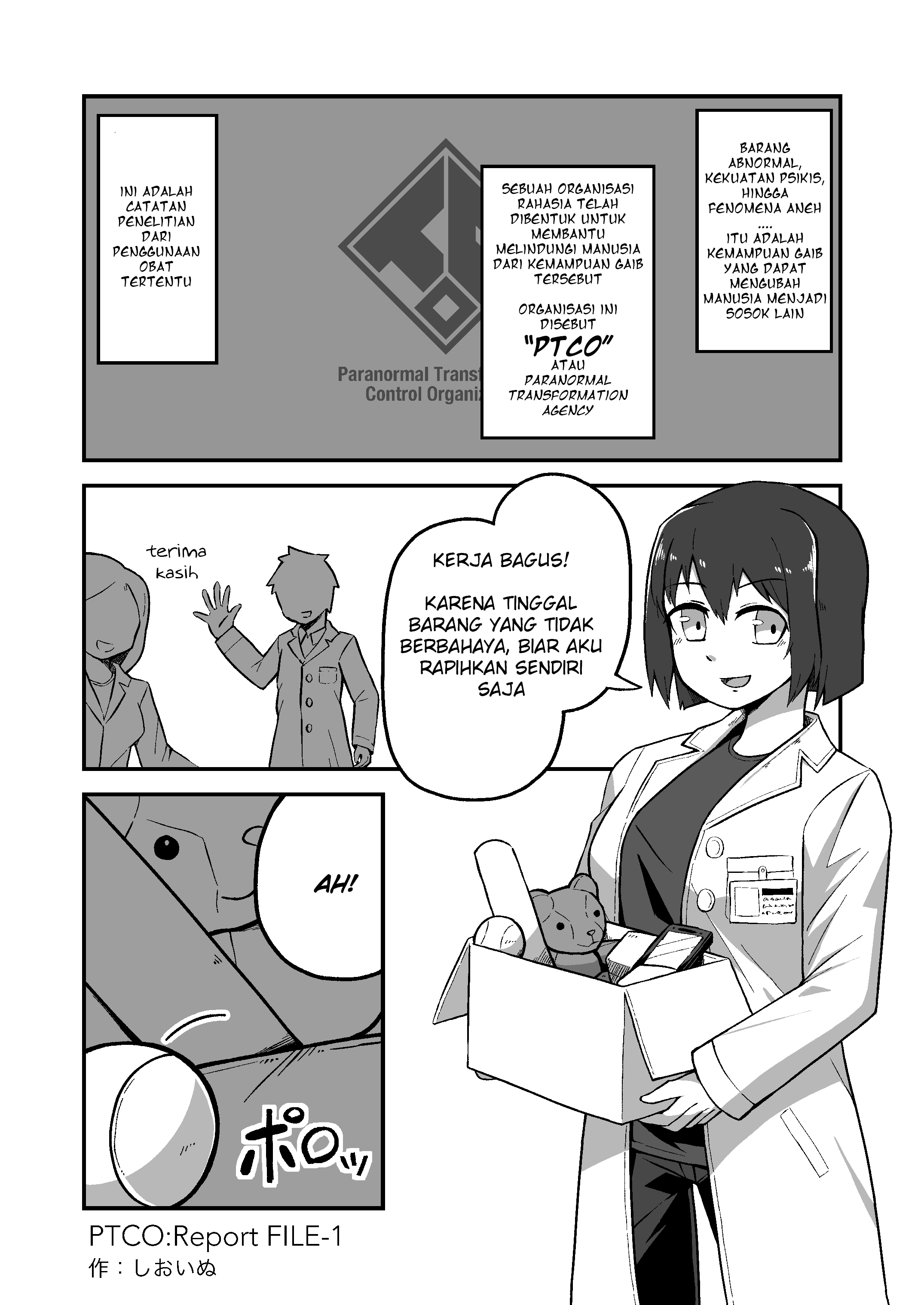 PTCO:Report FILE-1 Chapter 0 - halaman 1