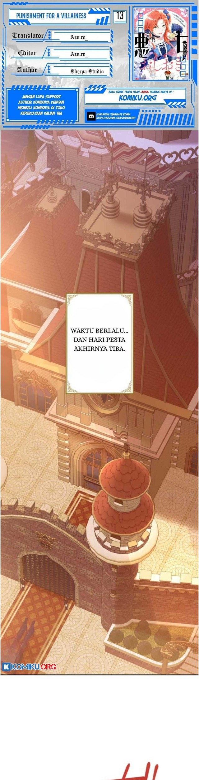 Punishment for a Villainess Chapter 13 - halaman 1