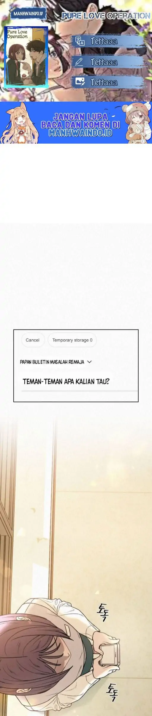 Pure Love Operation Chapter 0.1 - halaman 1