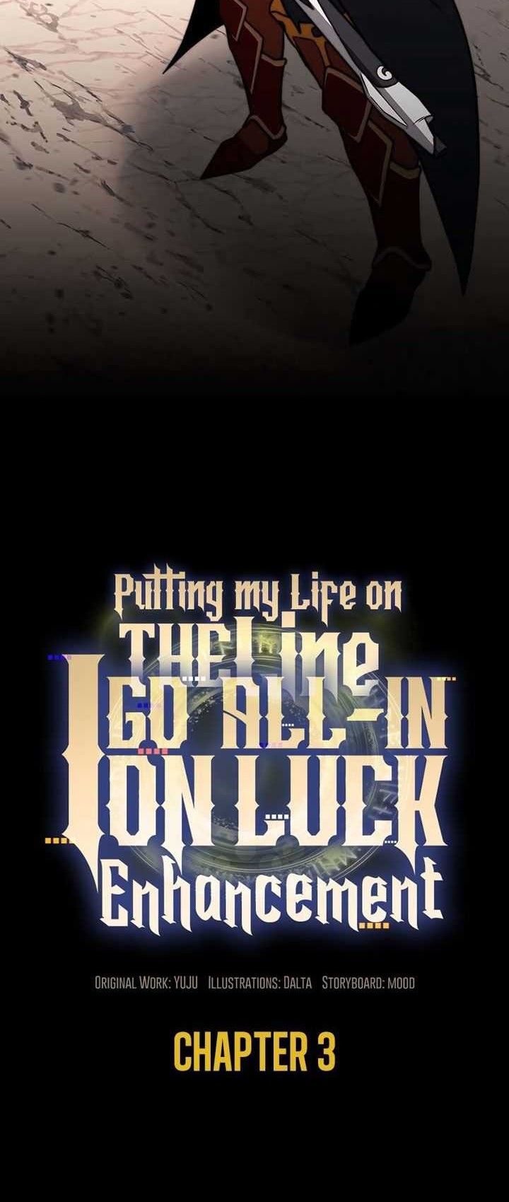 Putting My Life on the Line, I Go All-in on Luck Enhancement Chapter 3 - halaman 20