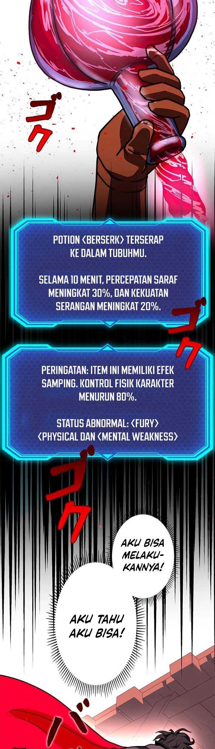 Putting My Life on the Line, I Go All-in on Luck Enhancement Chapter 3 - halaman 57