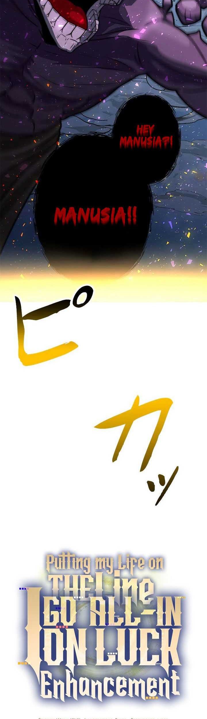 Putting My Life on the Line, I Go All-in on Luck Enhancement Chapter 4 - halaman 7
