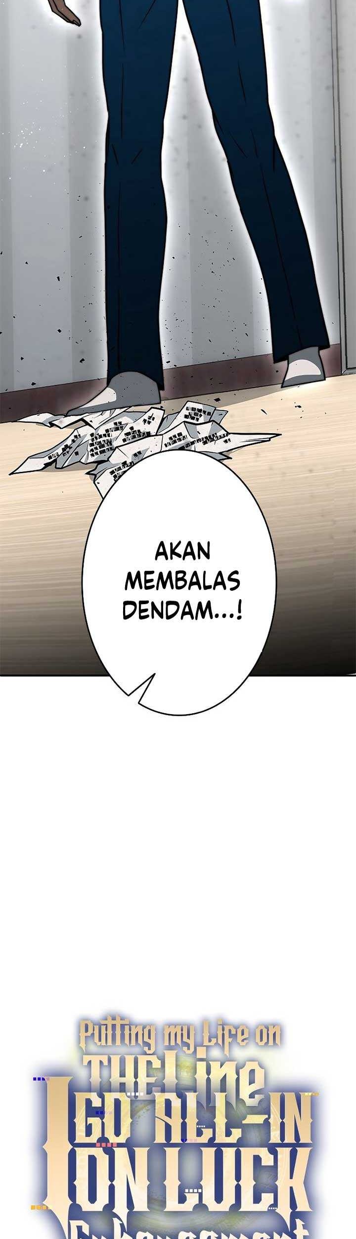 Putting My Life on the Line, I Go All-in on Luck Enhancement Chapter 6 - halaman 36