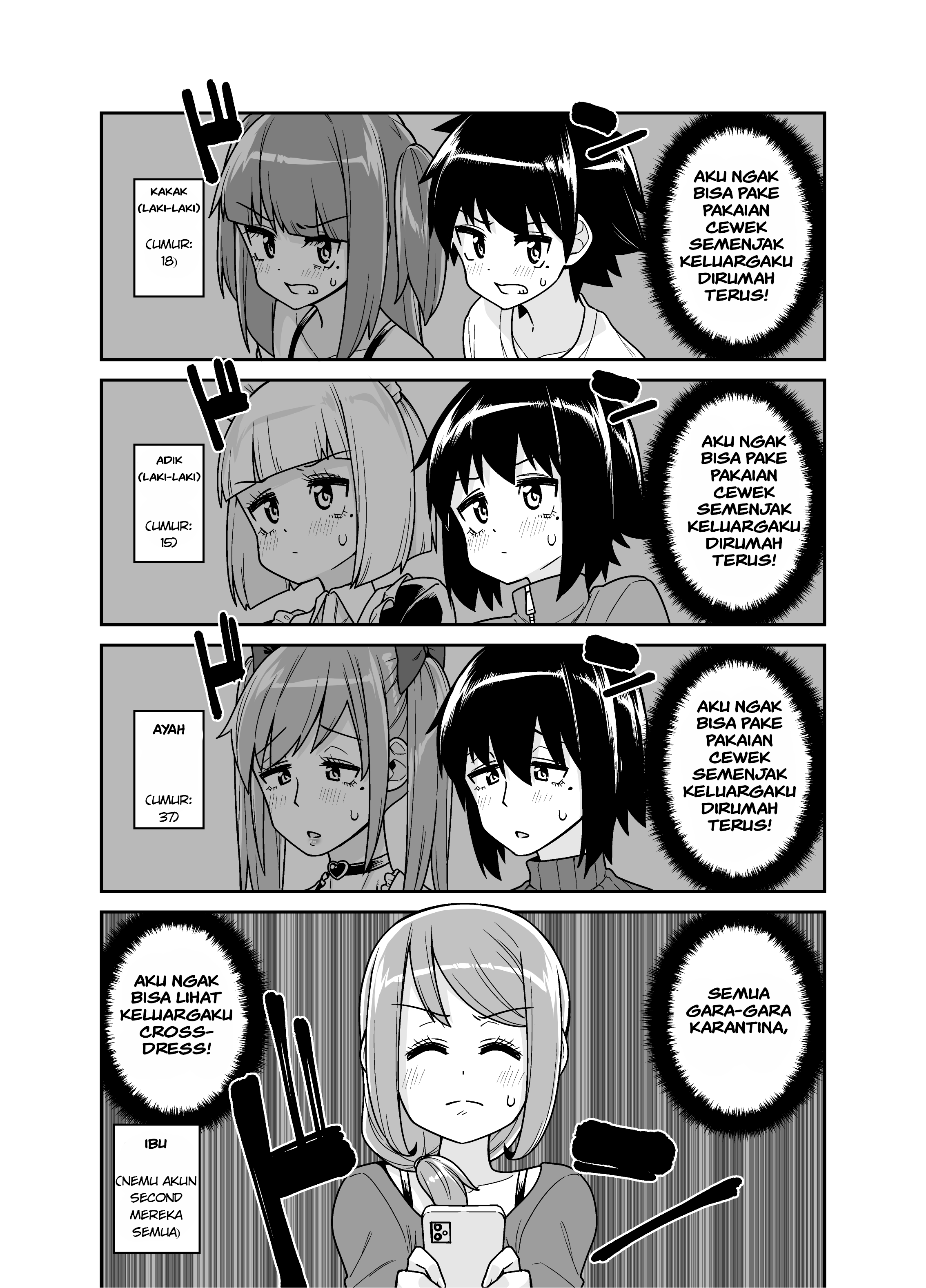 Quarantine Forced Us to Boymode Chapter 0 - halaman 1