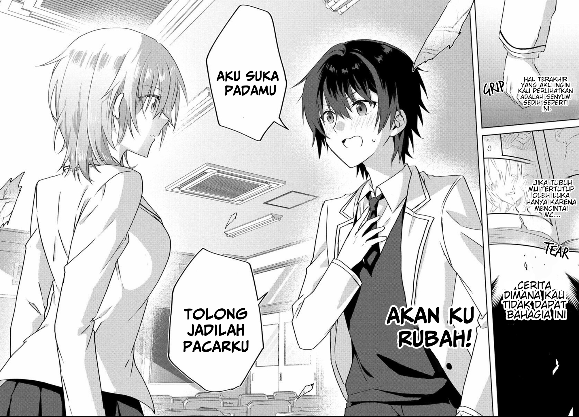Rabu kome manga ni haitte shimattanode, oshi no make hiroin o zenryoku de shiawaseni suru Chapter 1 - halaman 21