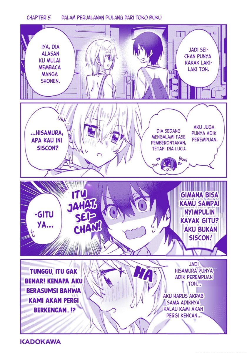 Rabu kome manga ni haitte shimattanode, oshi no make hiroin o zenryoku de shiawaseni suru Chapter 6.5 - halaman 7