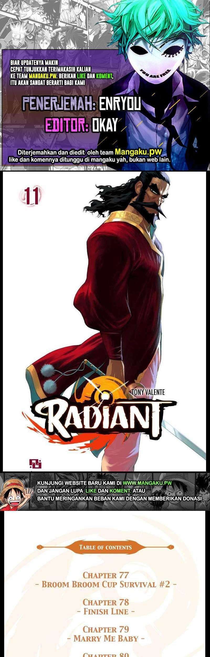Radiant Chapter 77 - halaman 1
