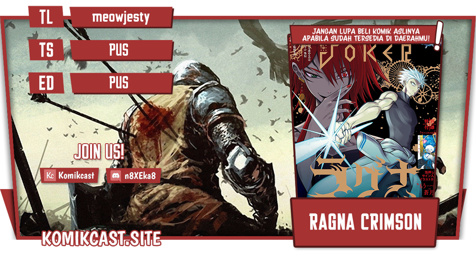 Ragna Crimson Chapter 56 - halaman 1