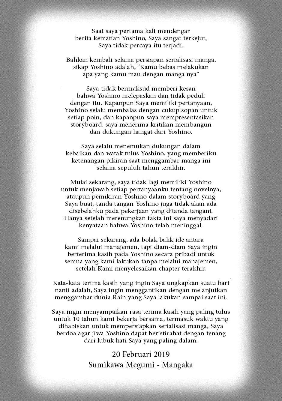 Rain Chapter 99 - halaman 30